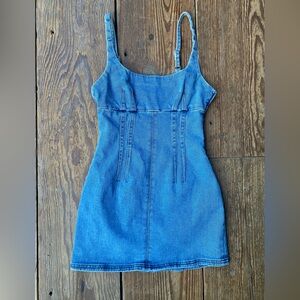 Urban Outfitters BDG Structured Scoop Neck Mini Dress Size XS